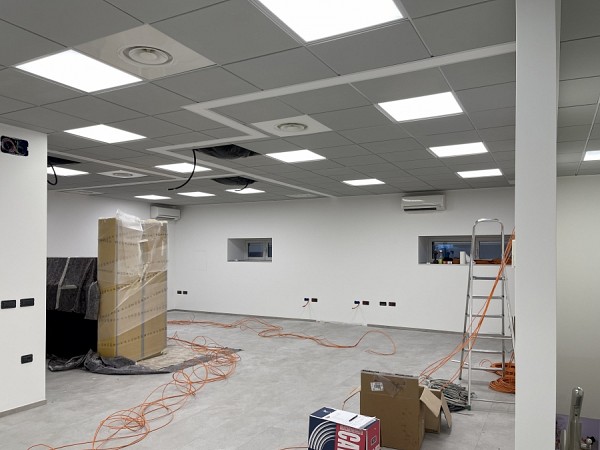 Cantiere a Basaldella